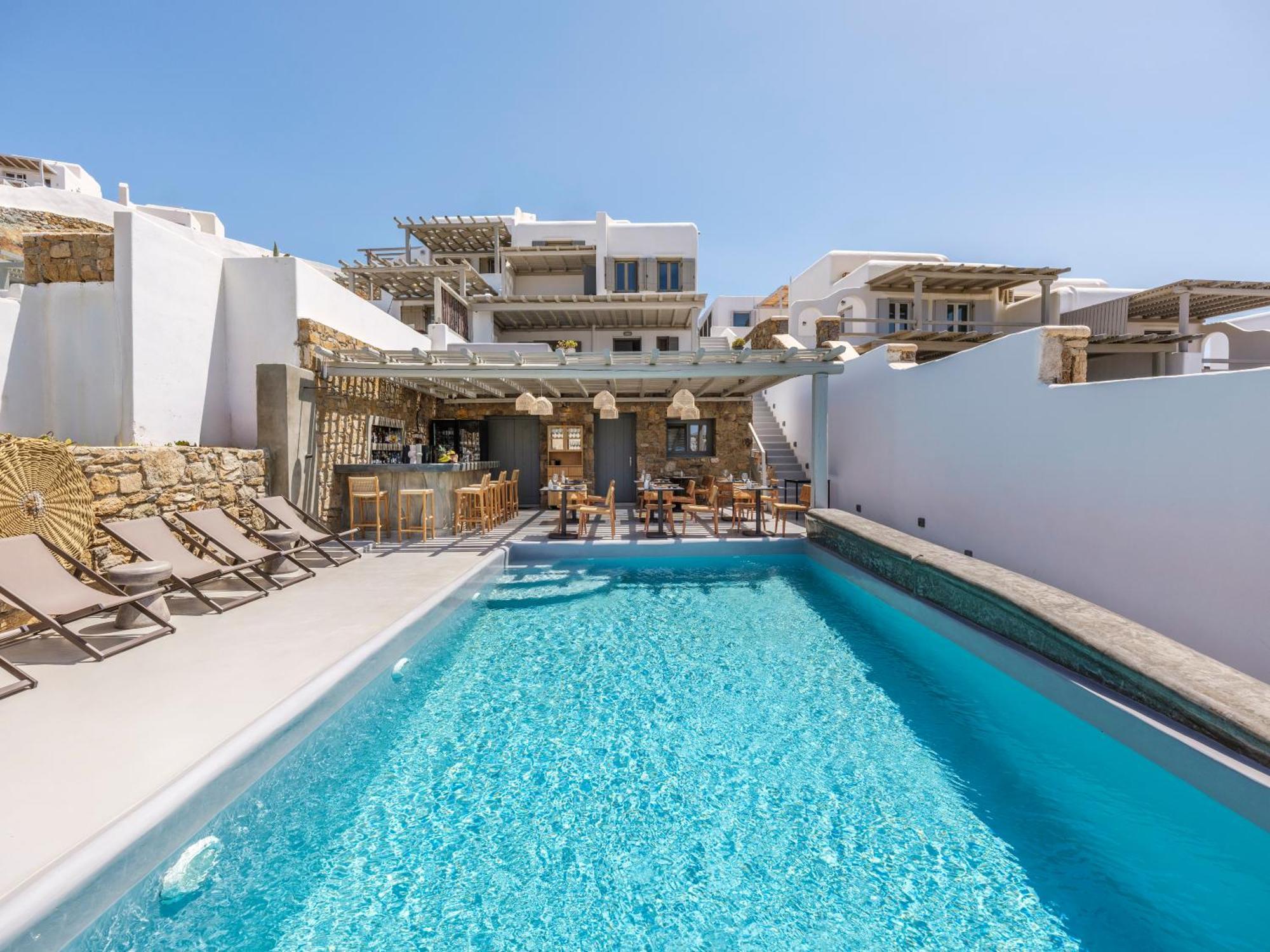 The Mykonist Merchia Beach Villas & Suites Dış mekan fotoğraf