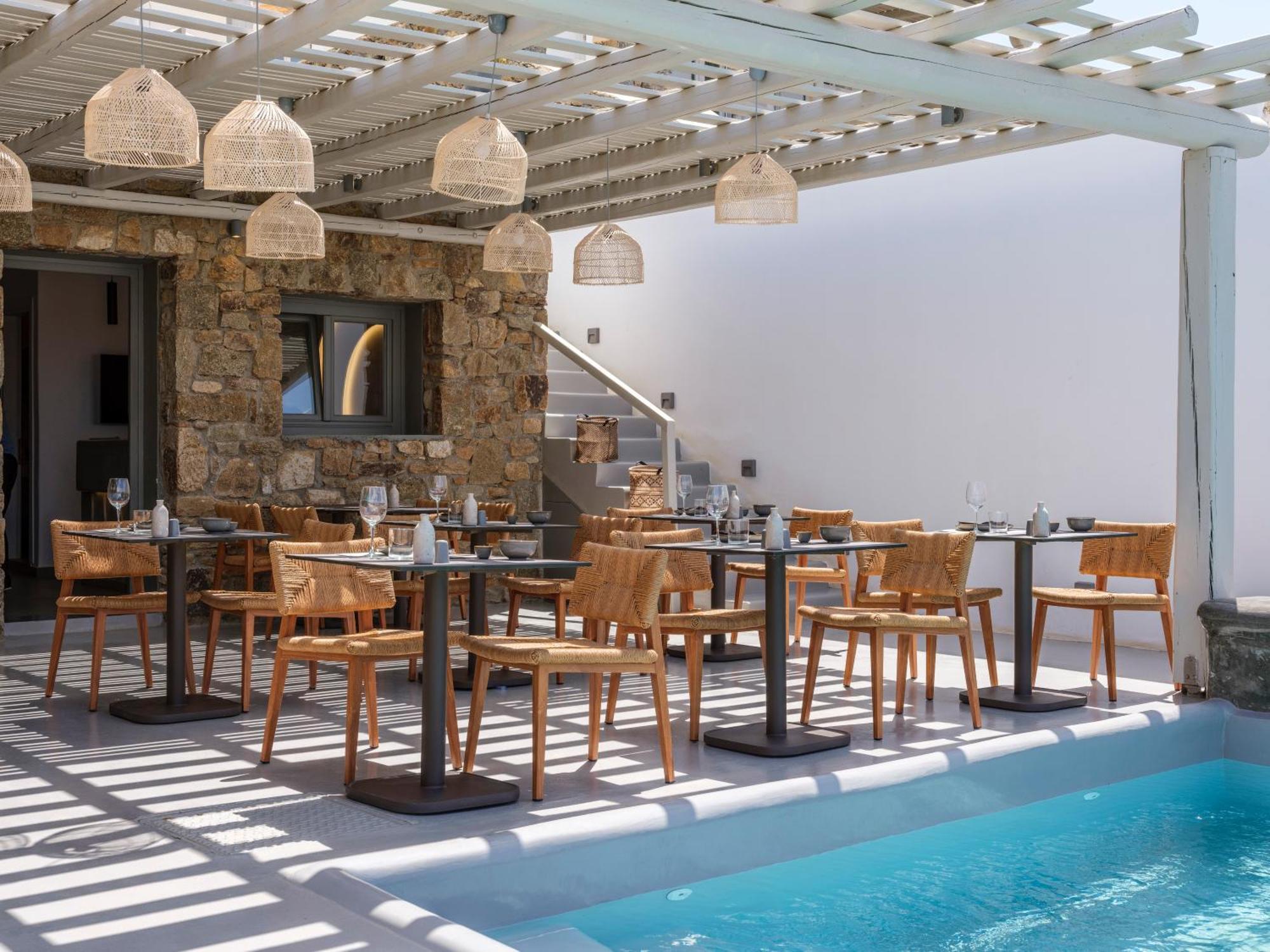 The Mykonist Merchia Beach Villas & Suites Dış mekan fotoğraf