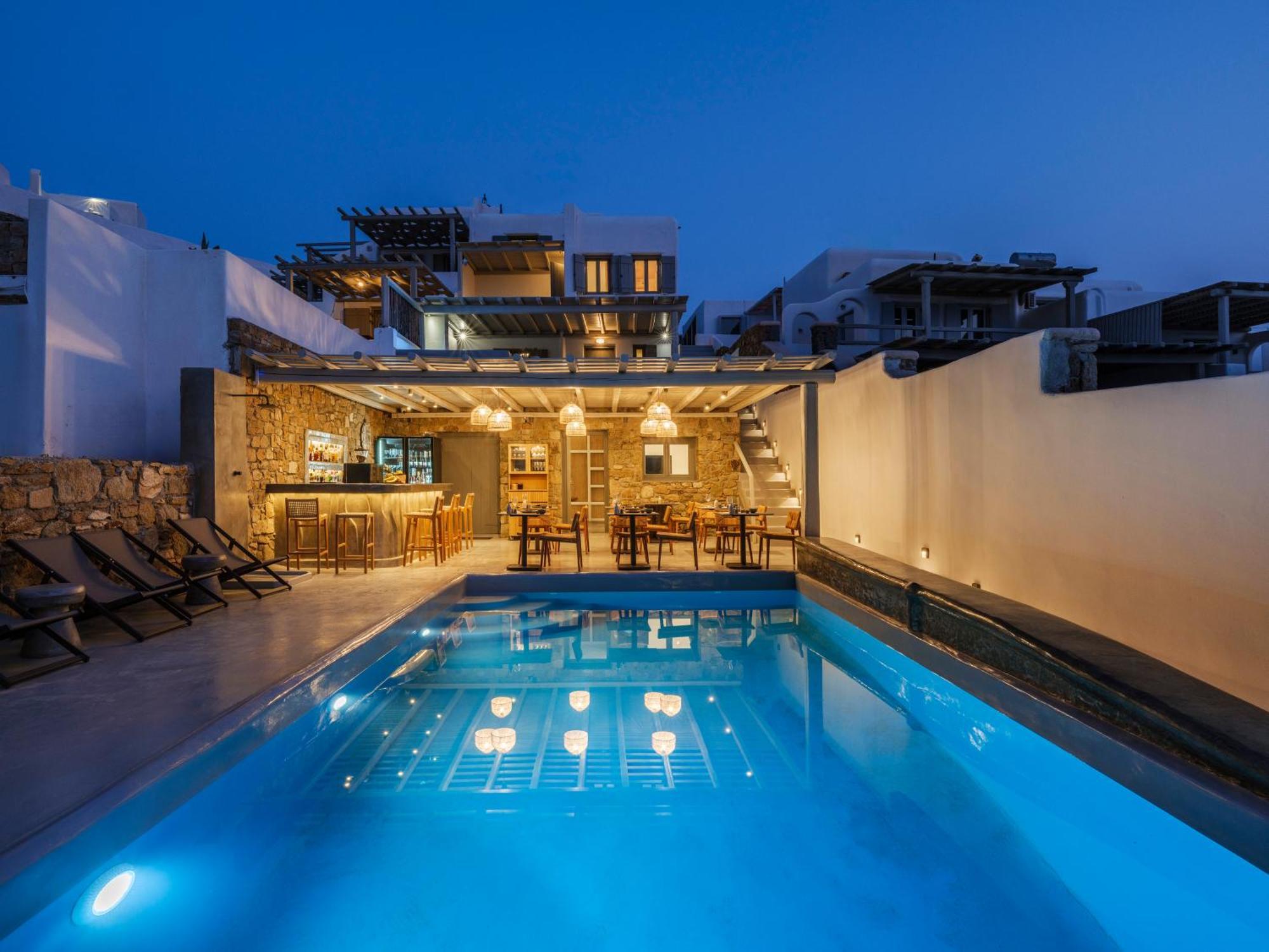 The Mykonist Merchia Beach Villas & Suites Dış mekan fotoğraf